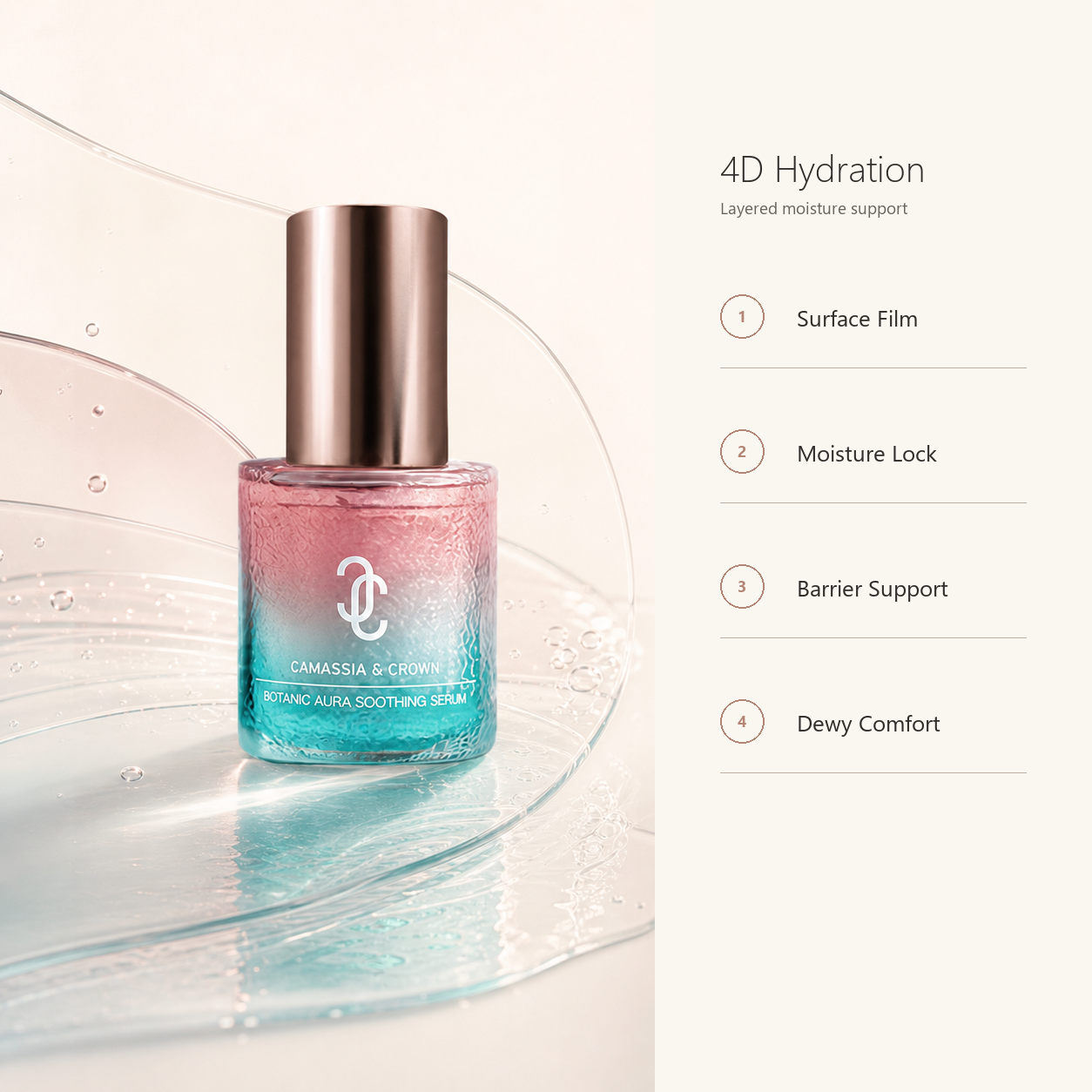 Calmveil Soothing Barrier Serum Lightweight serum for sensitive-feeling, stressed-looking skin