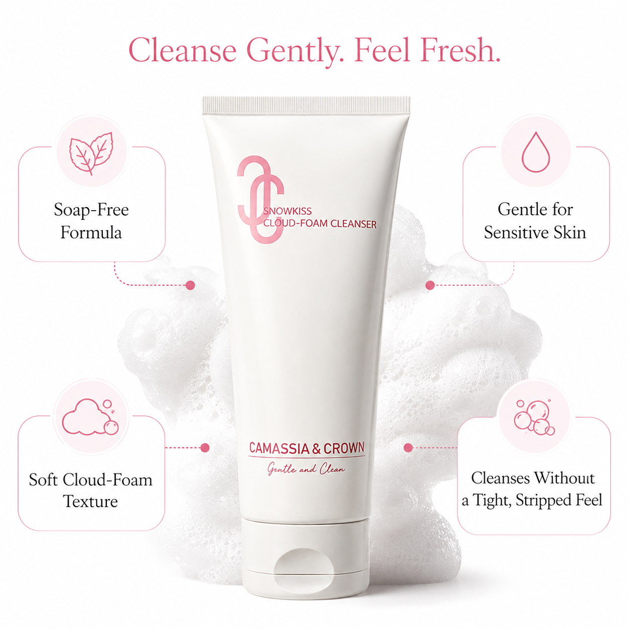 Snowkiss Cloud-Foam Cleanser