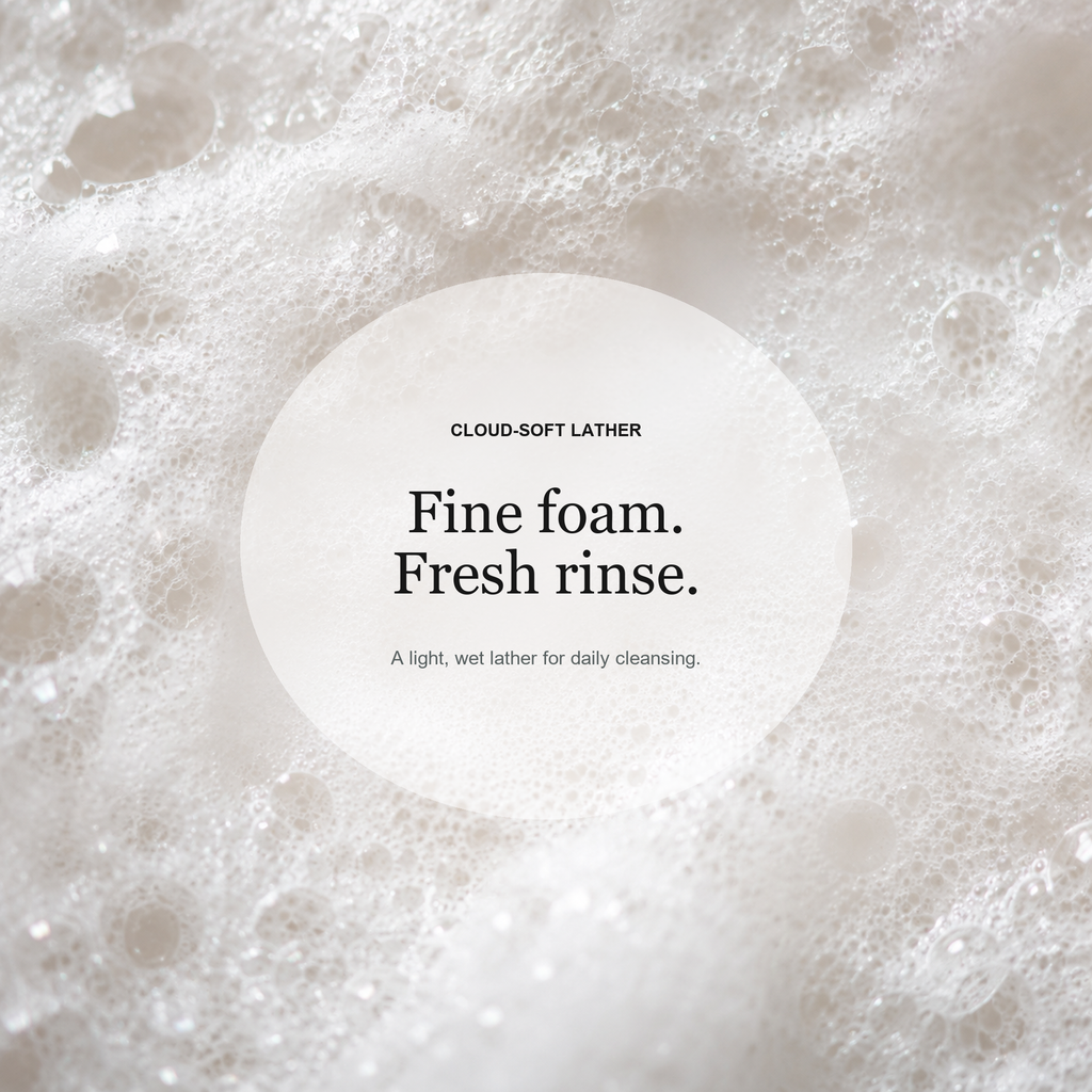 Snowkiss Cloud-Foam Cleanser | Gentle Facial Cleanser