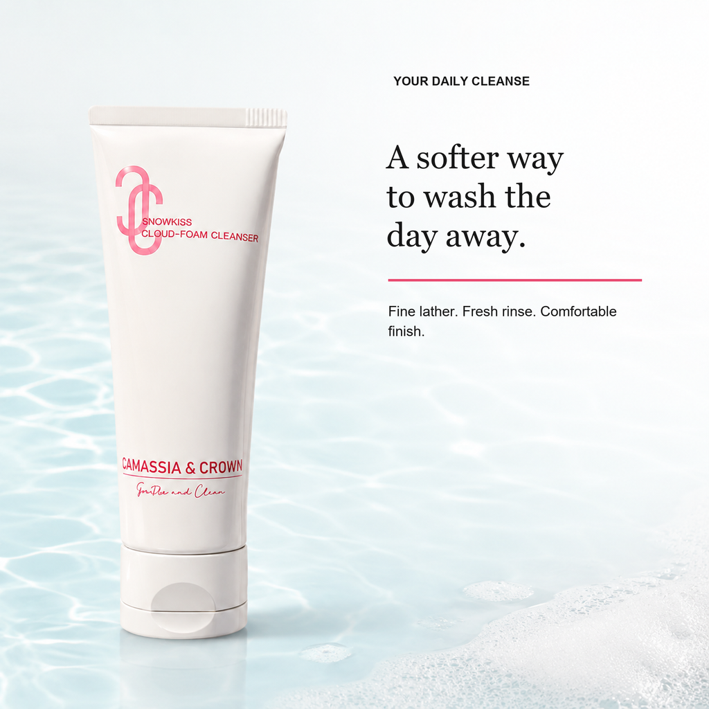 Snowkiss Cloud-Foam Cleanser | Gentle Facial Cleanser