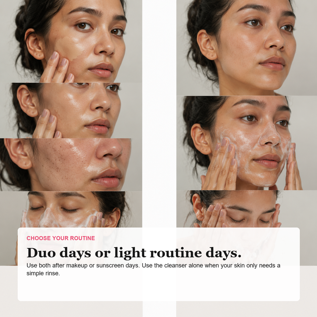 Double Cleanse Ritual | Balm + Cloud-Foam Cleanser