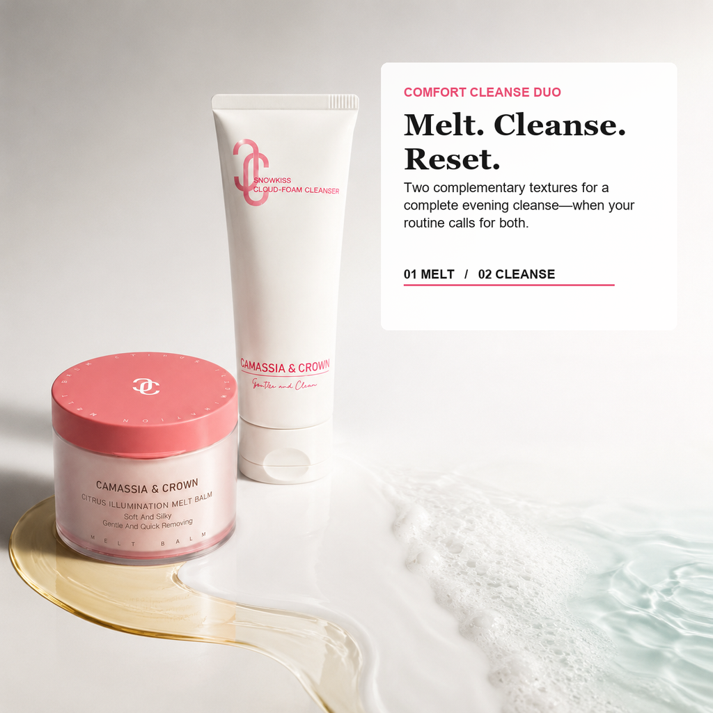 Double Cleanse Ritual | Balm + Cloud-Foam Cleanser